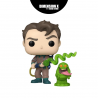 Funko Pop Venkman with Slimer- The Real Ghostbusters