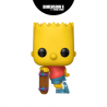 Funko Pop Bart with Skateboard – Simpsons