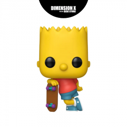 Funko Pop Bart with Skateboard – Simpsons