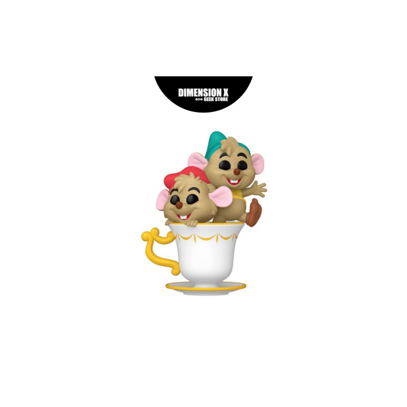 Funko Pop Jaq and Gus Gus in Teacup – Disney