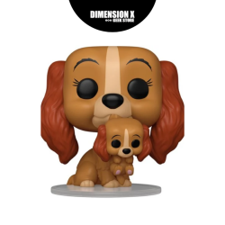 Funko Pop Lady with Puppy – Disney