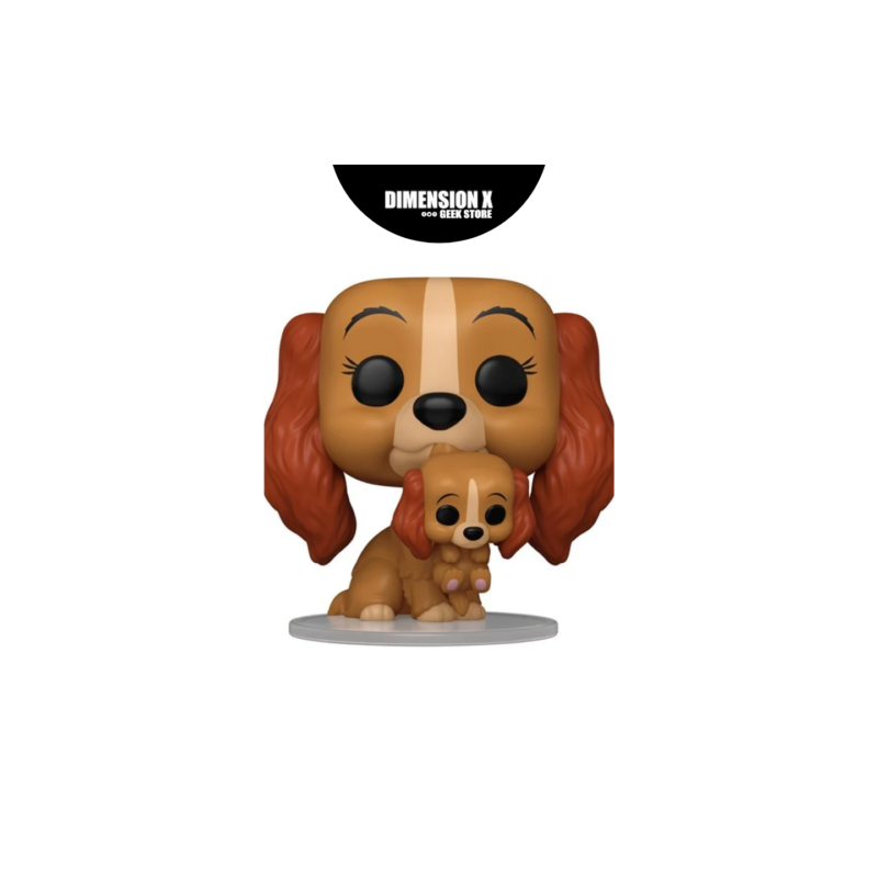 Funko Pop Lady with Puppy – Disney