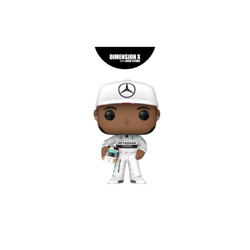 Funko Pop lewis Hamilton with Helmet – Mercedes AMG Petronas – F1