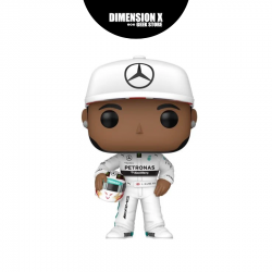 Funko Pop lewis Hamilton with Helmet – Mercedes AMG Petronas – F1